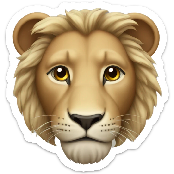 Lion sticker
