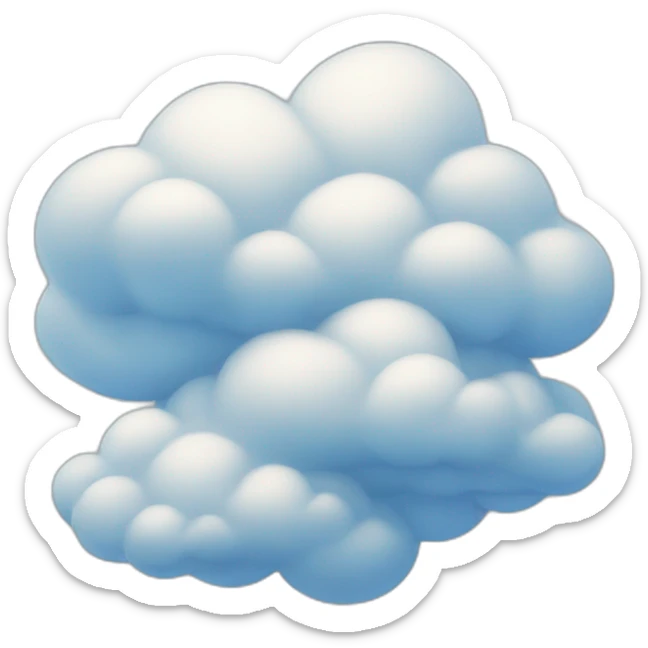 cloud sticker