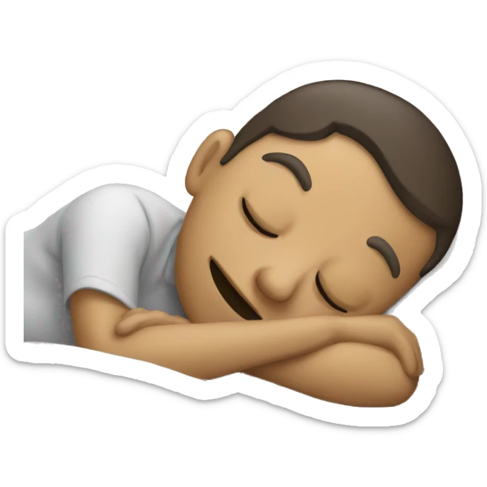 Sleeping  sticker