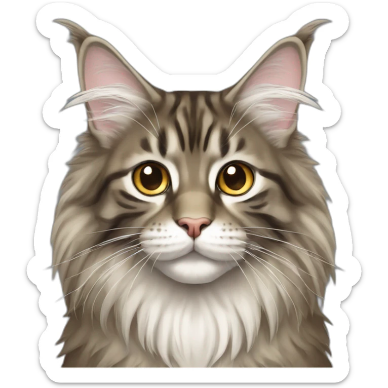 Maine coon sticker