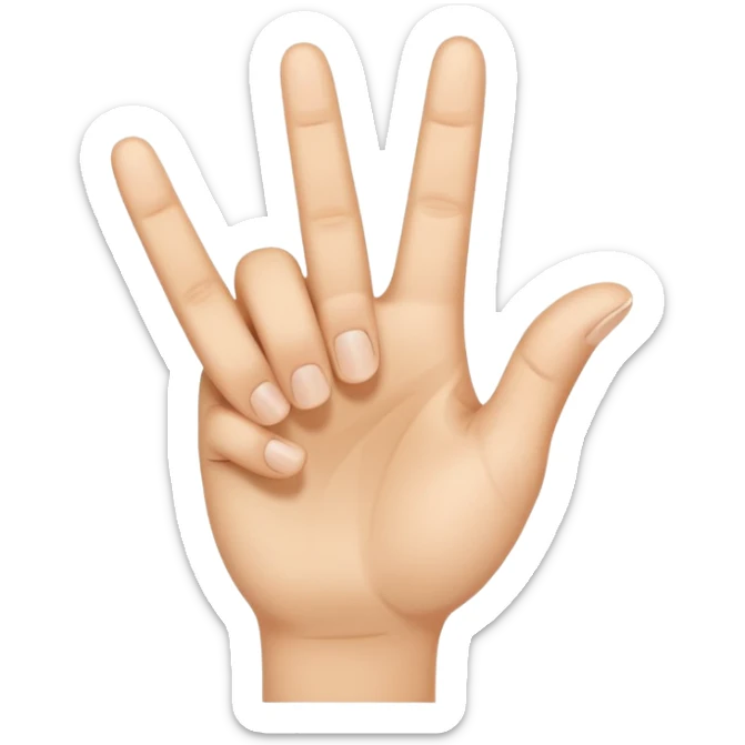 gesto de meter la nariz por los dedos mientras los dedos hacen un círculo. Así: 👌🏻 sticker