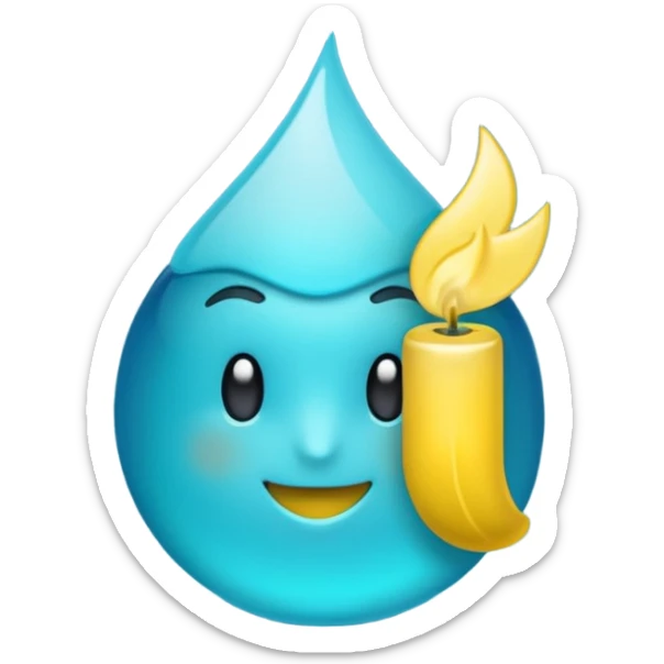 Color palette: soothing blues or teals for trust and calm, with one bright accent (yellow spark or dot) as the “curated signal” you won’t miss. sticker