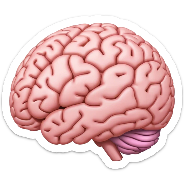 Brain sticker
