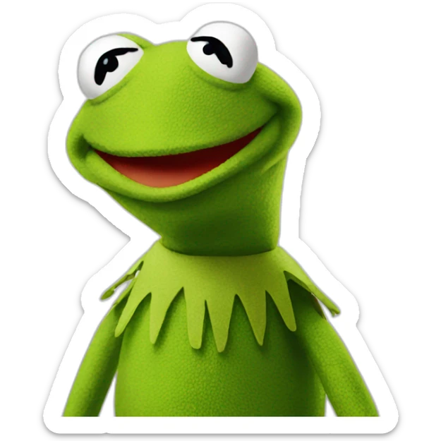 Kermit sticker