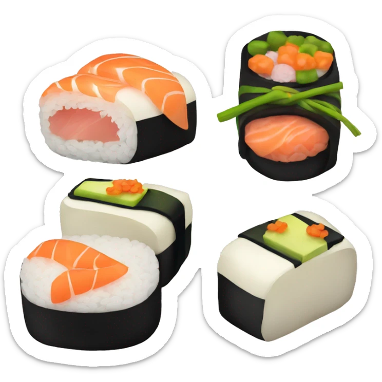 Sushi sticker