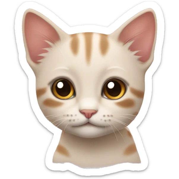 kitten sticker
