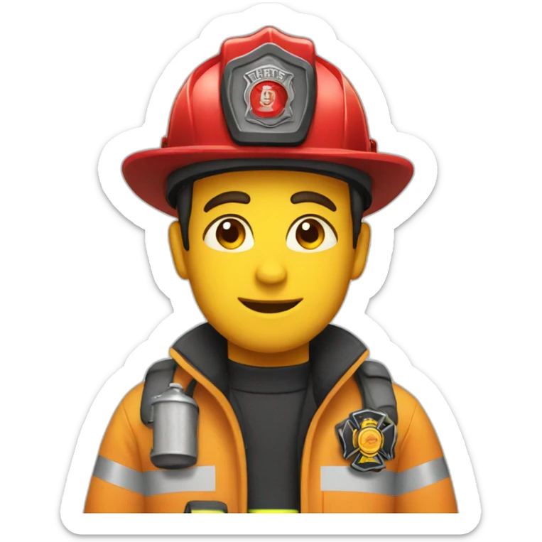 firefighter sticker