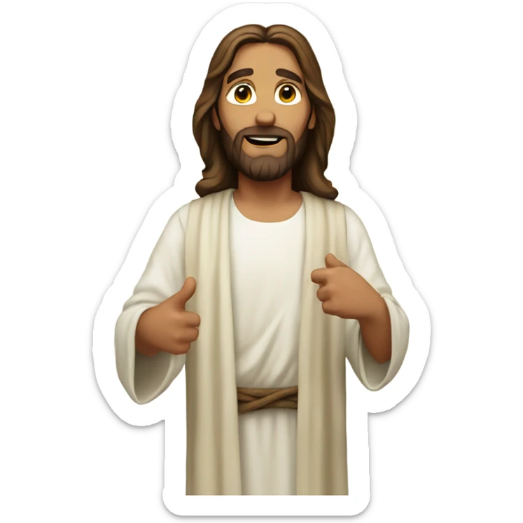 Jesus sticker