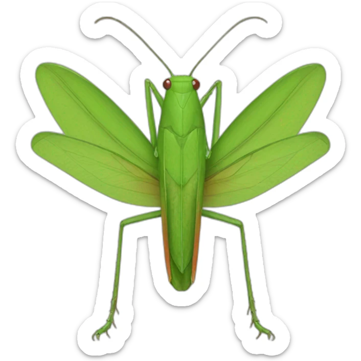 katydid sticker