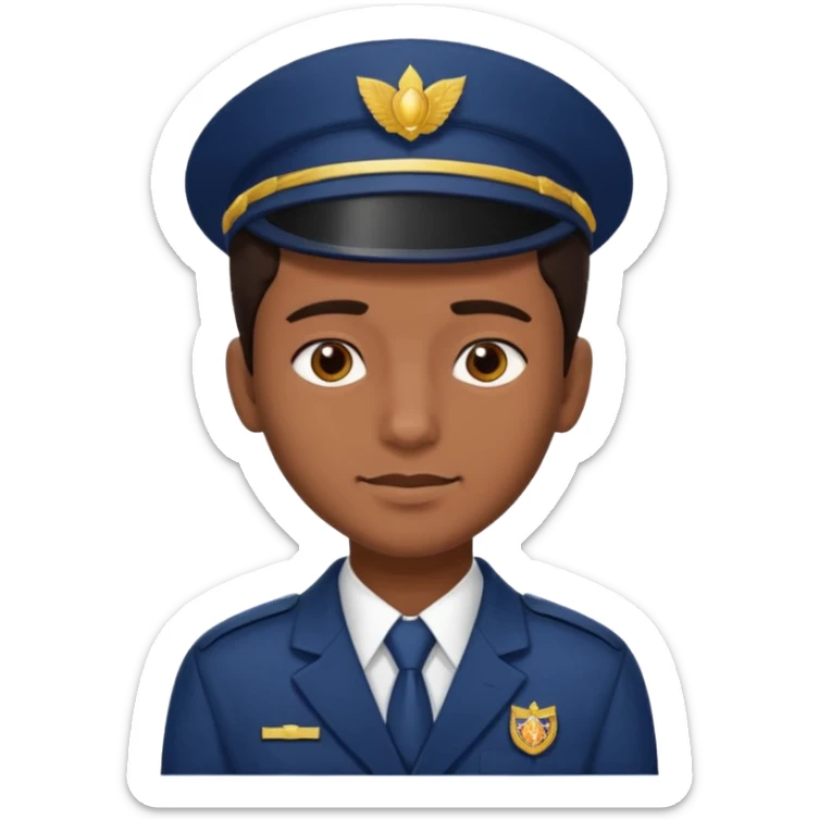 Indian male high school public school student, brown skin, dark hair sticker