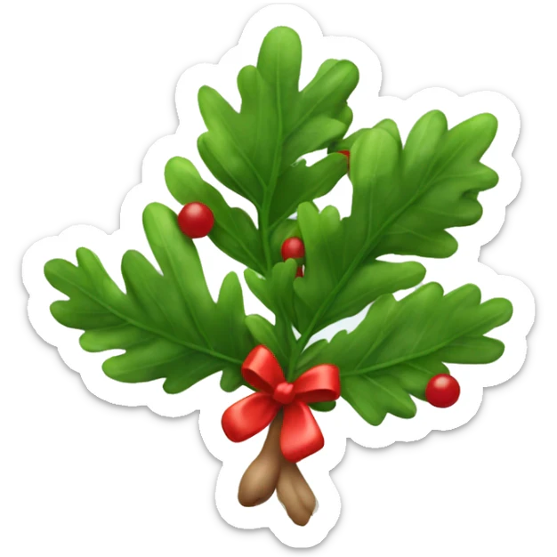 Mistletoe sticker