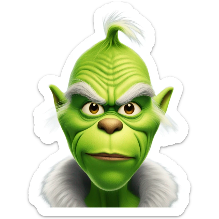 the grinch sticker