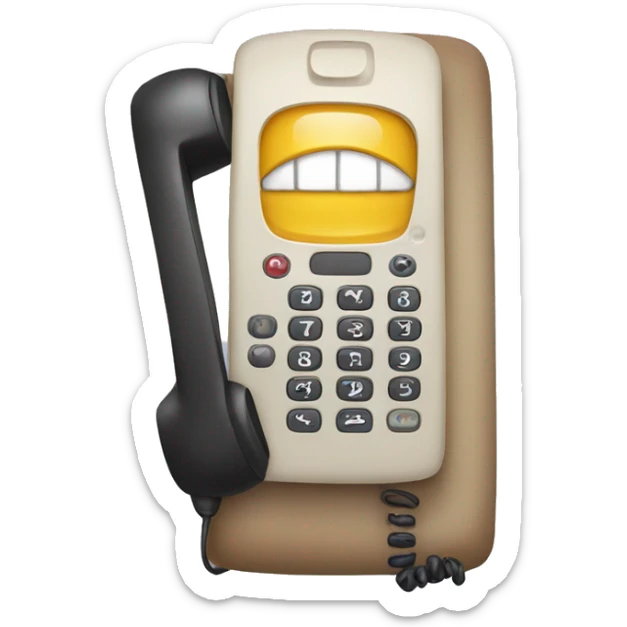 Téléphone  sticker