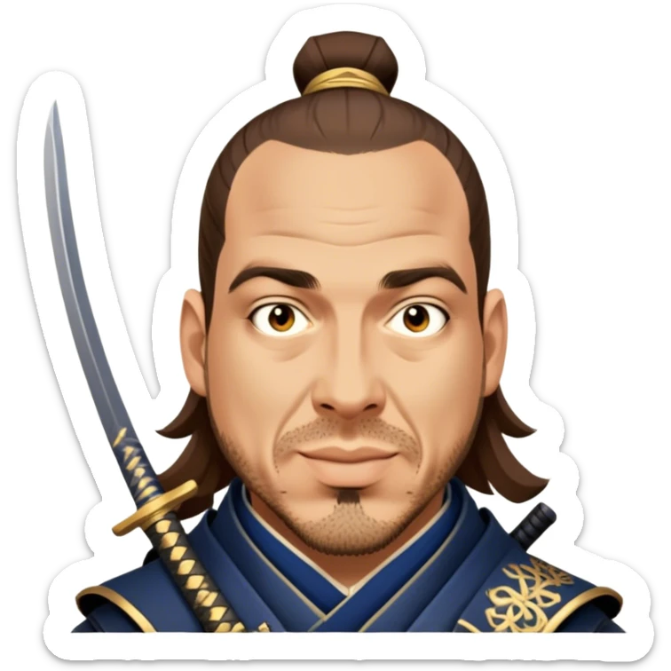 Samurai Strategist sticker