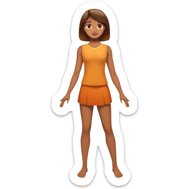 A person standing confidently in the center of a room, One half of their body is radiating warmth (a soft glow, smile, engaged eyes), while the other half emits competence (strong stance, focused expression, power pose)—visually showing the balance of trust and authority that defines charisma sticker