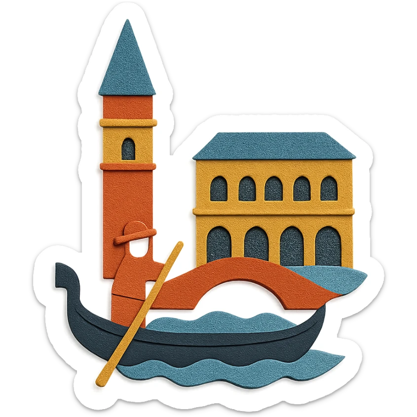 Venice Italy sticker
