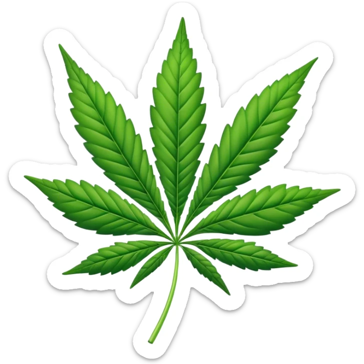 Weed sticker