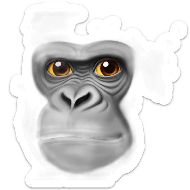 Gorila red sticker