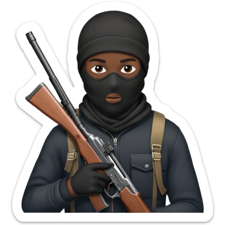Robber sticker