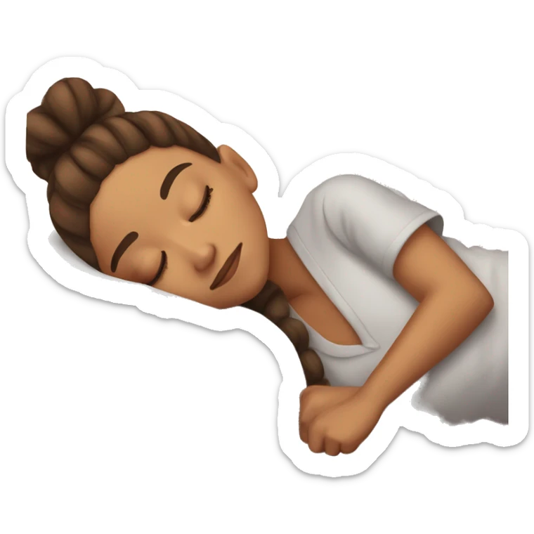 Ariana Grande sleeping sticker