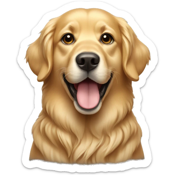 Golden Retriever Dog sticker