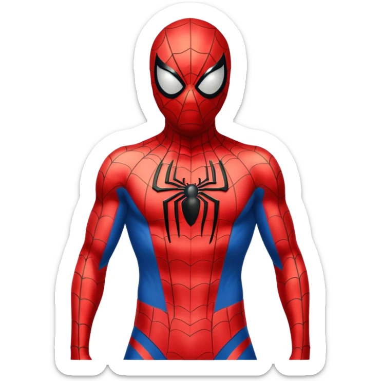 sexy spiderman sticker
