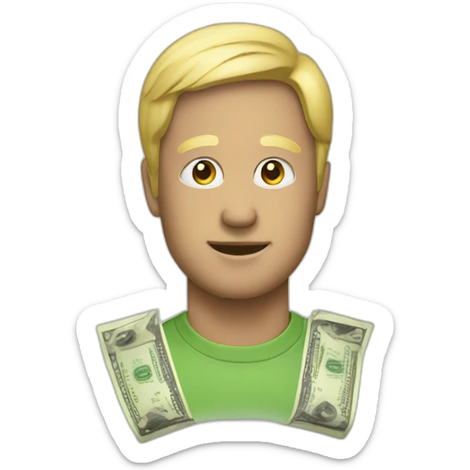 Money money sticker