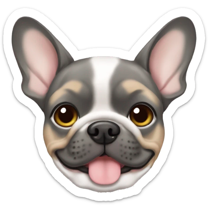 Merle Frenchie sticker