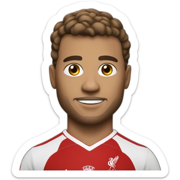 szoboszlai liverpool football player sticker