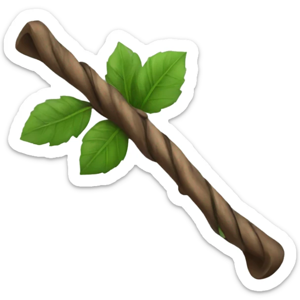 Branch whip sticker
