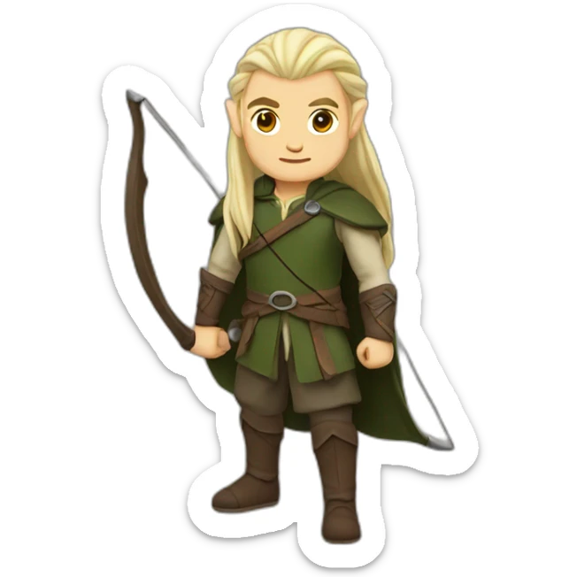 Legolas sticker