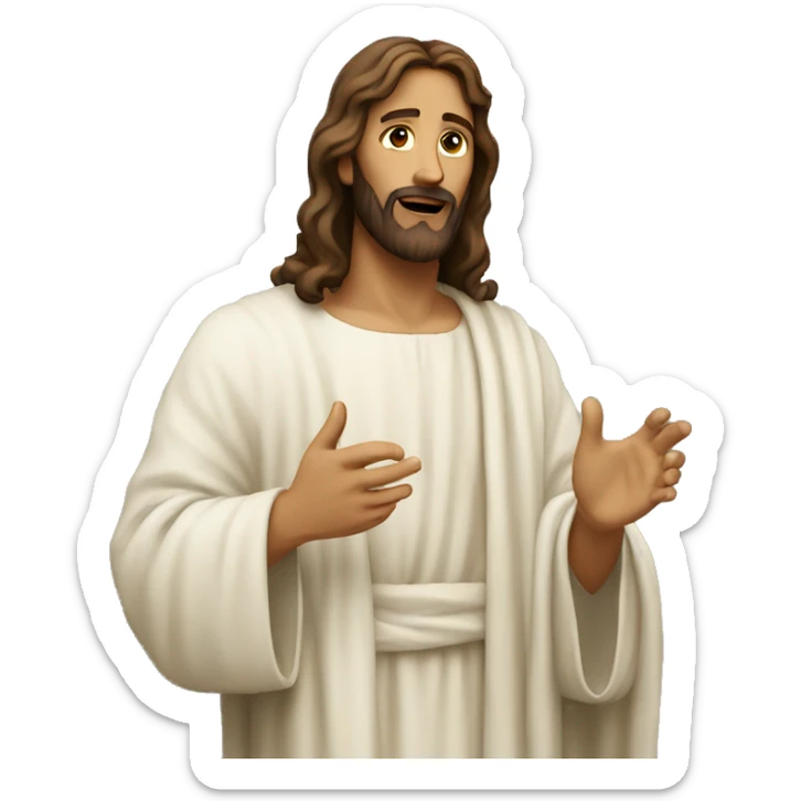 Jesus sticker