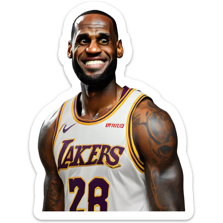 lebron james sticker