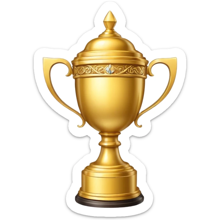 Si te pongo una foto real del trofeo puedes hacer un emoji parecido? sticker