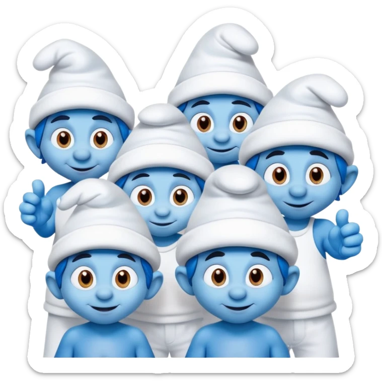 Smurfs sticker