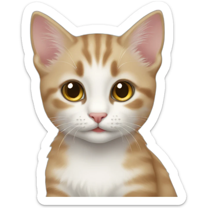 Kitten sticker