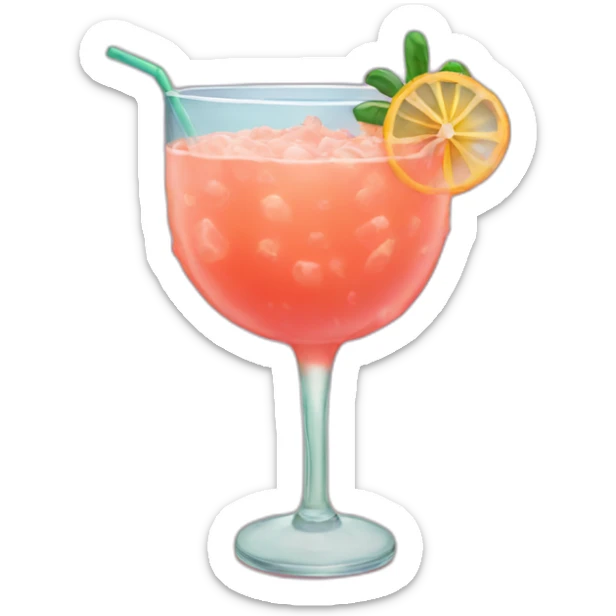 Coral Drink sticker
