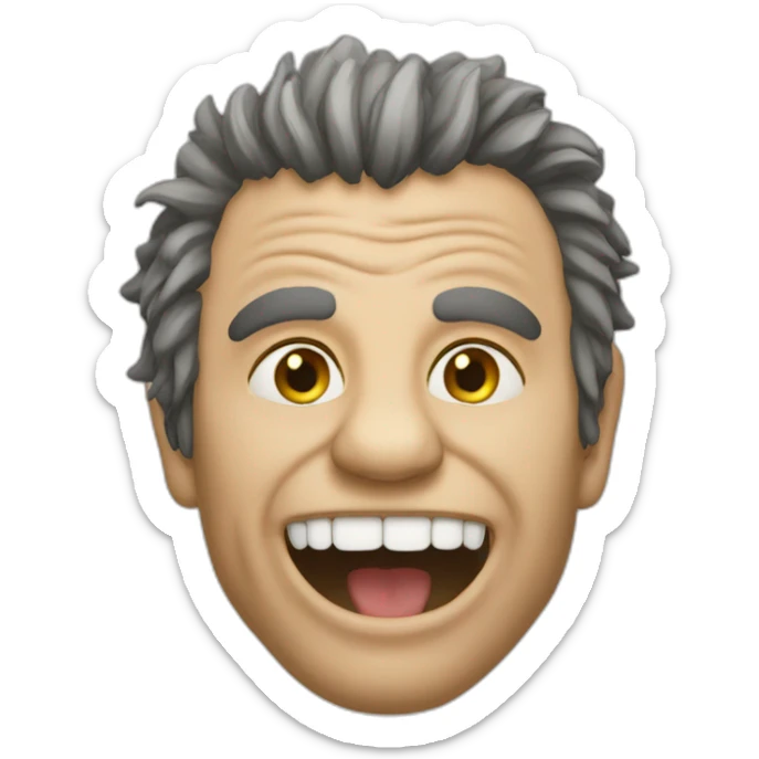 emoji troll qui fait le signe italien de la main sticker