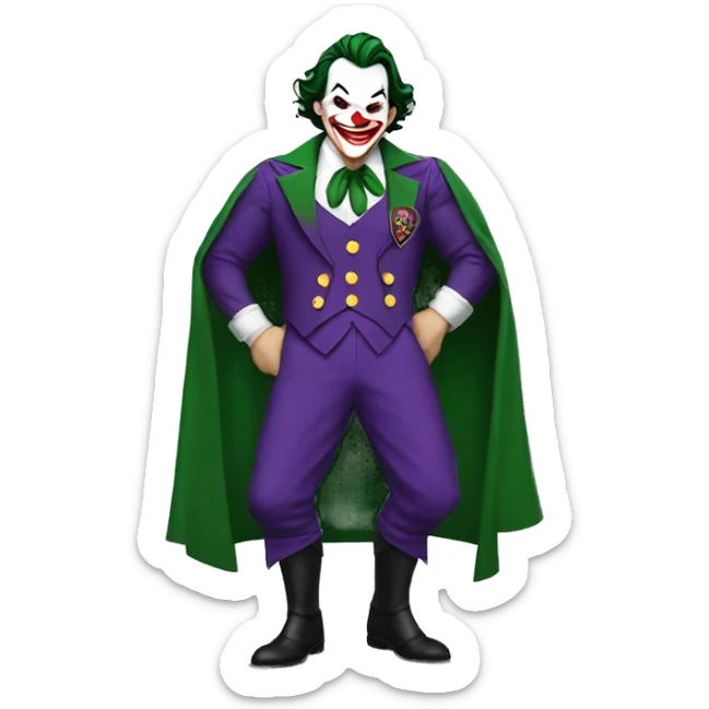 Joker con la camiseta de Unionistas de Salamanca sticker