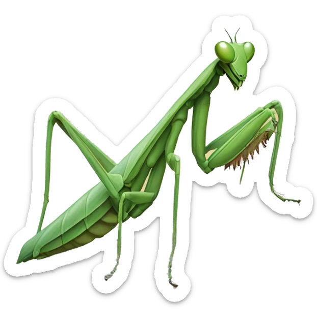 Praying mantis  sticker
