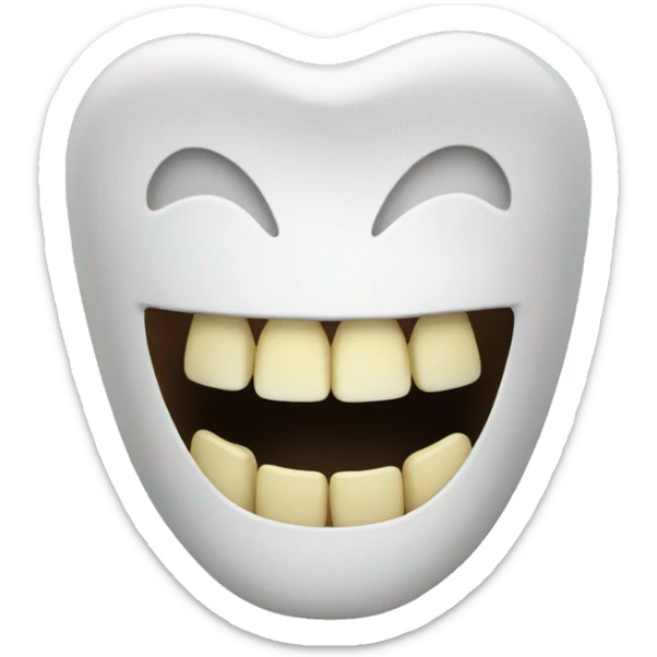teeth sticker