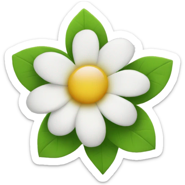 Flower sticker