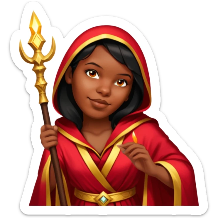 Crimson Spellbinder sticker