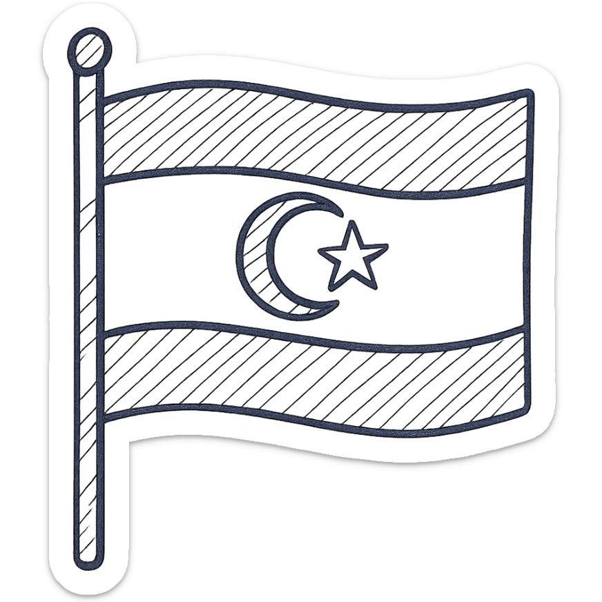 Alawite flag sticker