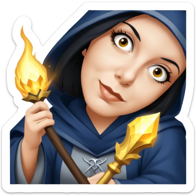 Stormcaller Wizard sticker