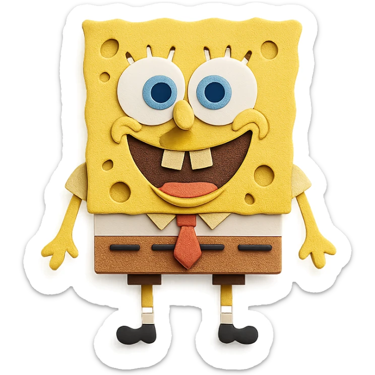 sponge bob sticker
