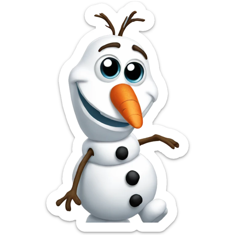 olaf sticker
