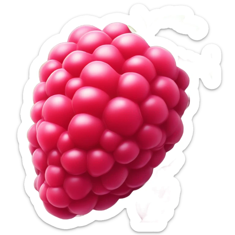 raspberry sticker