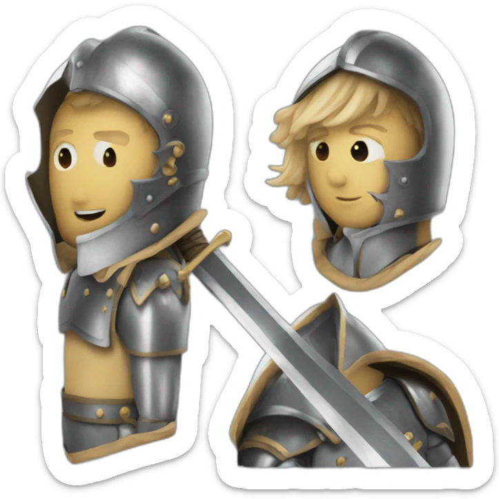 Xxx Knight sticker