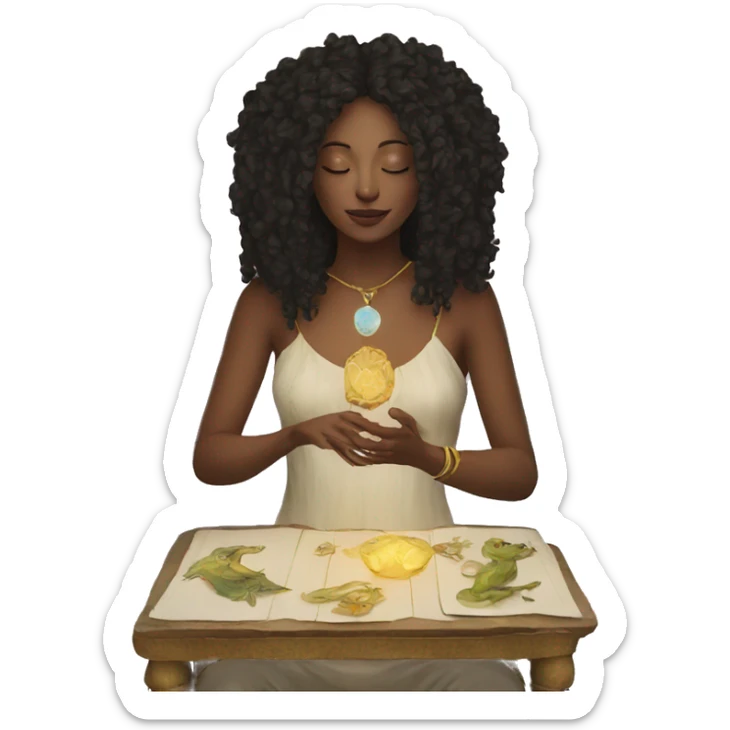 Tarot sticker